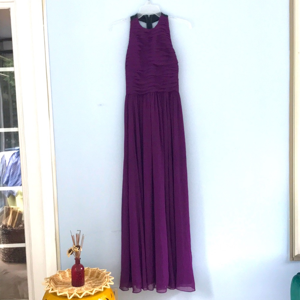 Alice + Olivia, size 2, purple gown